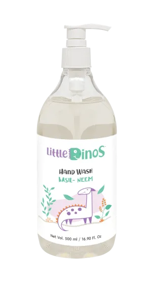 Little Dinos Hand Wash- Basil Neem 500 ml