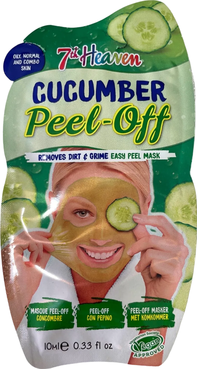 7th Heaven Cucumber Peel-Off Mask 10ml