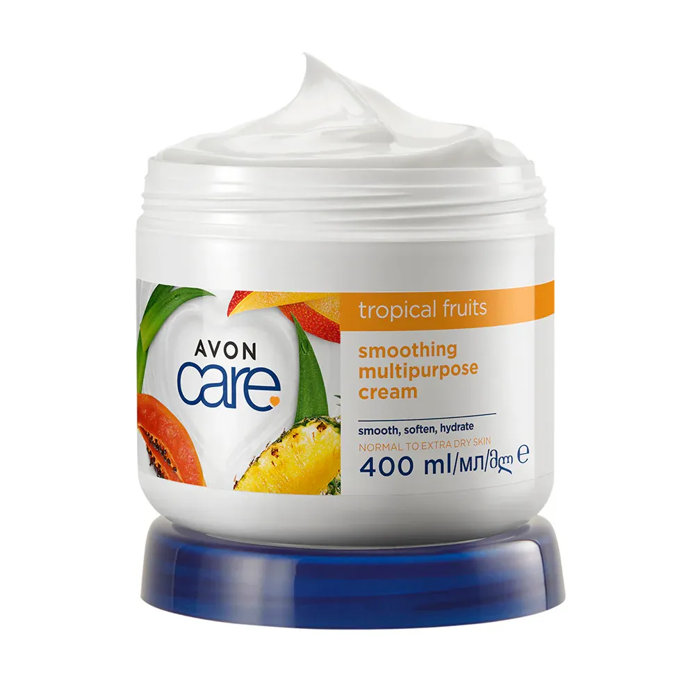 Avon Care Tropical Fruits Smoothing Multipurpose Cream - 400ml