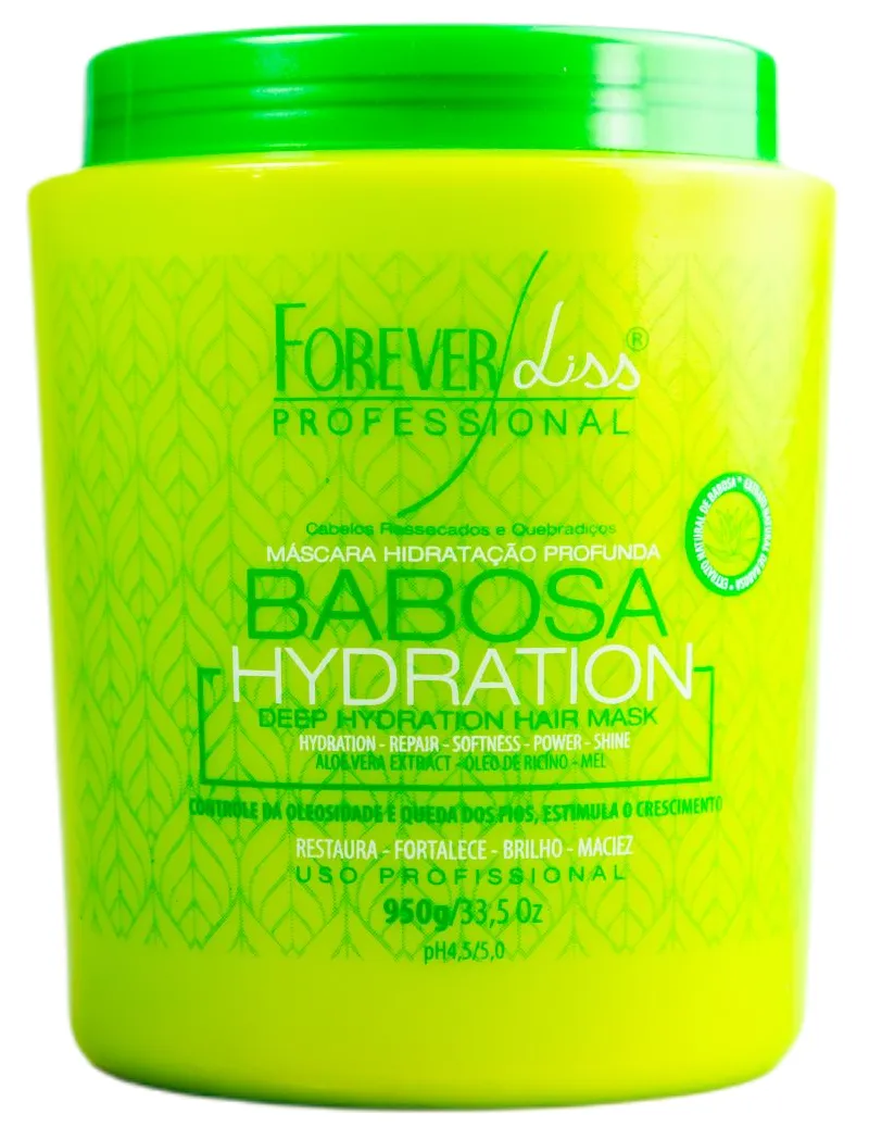 Babosa Slug Hair Deep Hydration Repair Moisturizing Mask 950g - Forever Liss