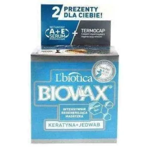 BIOVAX Intensely Regenerating Mask   Keratin Silk 250ml