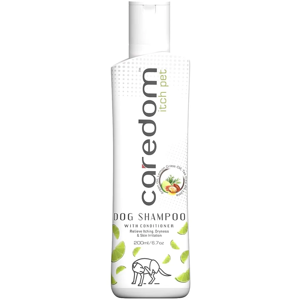 Caredom Herbal Itch Control Shampoo for Dogs