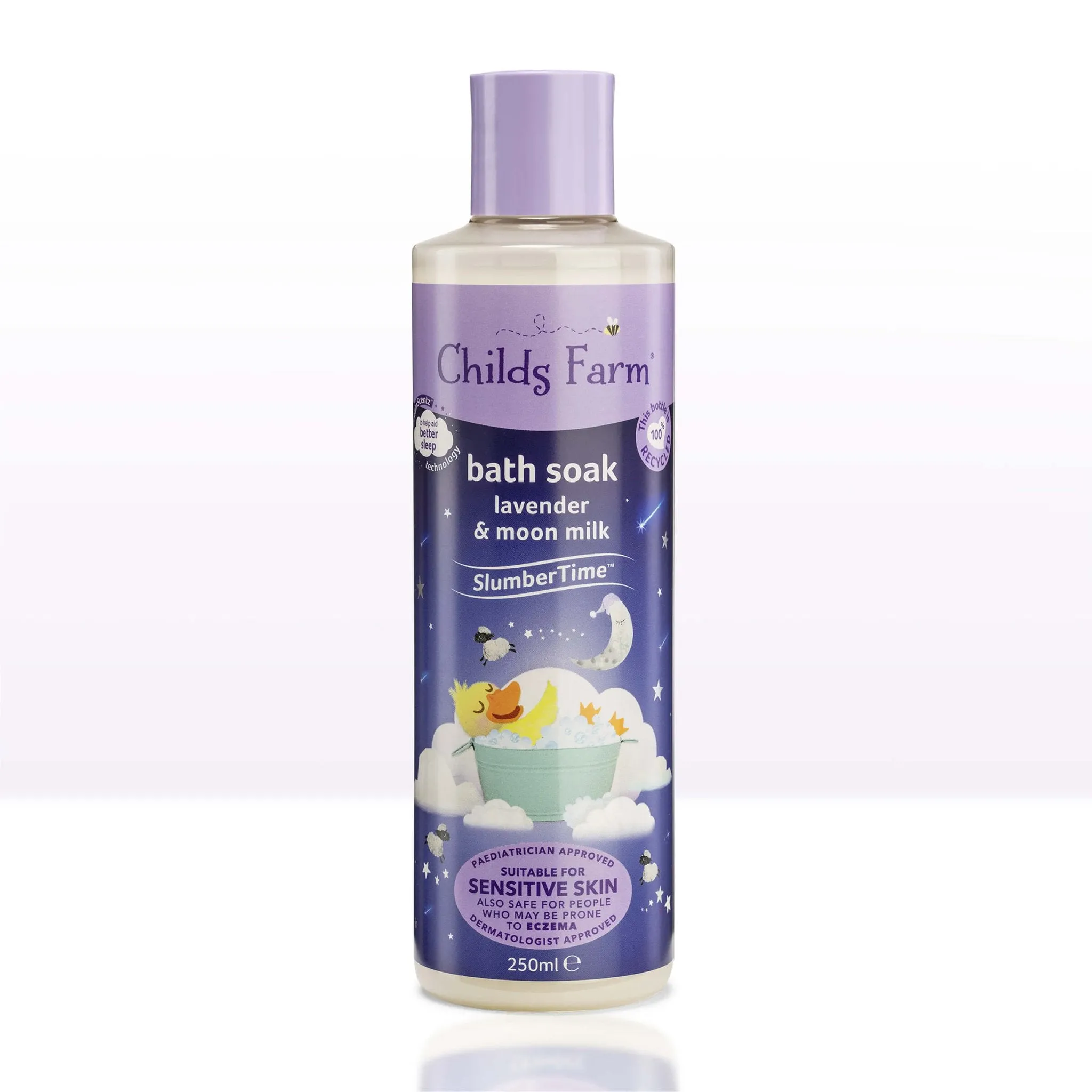 Childs Farm SlumberTime™ bath soak lavender & moon-milk