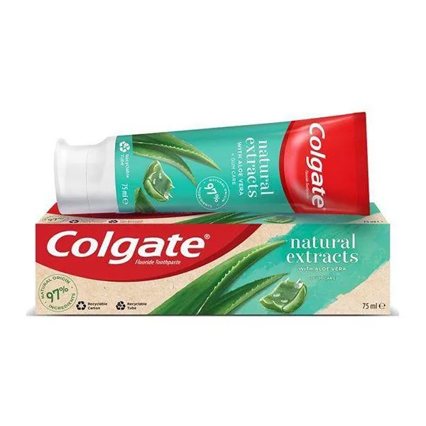 COLGATE NATURAL EXTRACTS ALOE VERA TOOTHPASTE 75ML