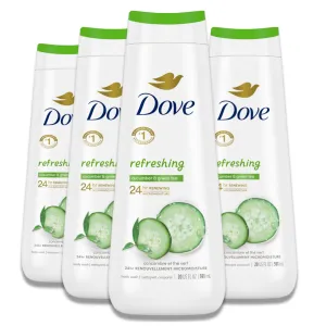 Dove - Body Wash Cucumber and Green Tea - 20 Oz - 4 Pack