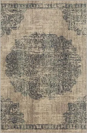 Expressions 91672 50102 Dharma Medallion Indigo Rug