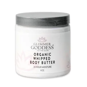 Honeysuckle Scent Organic Whipped Body Butter Vegan 24 Hr Hydration 8 fl oz