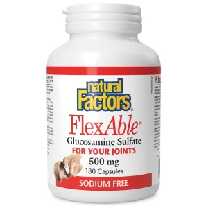 Natural Factors FlexAble Glucosamine Sulfate 180s