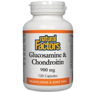 Natural Factors Glucosamine & Chondroitin 900mg 120 Caps