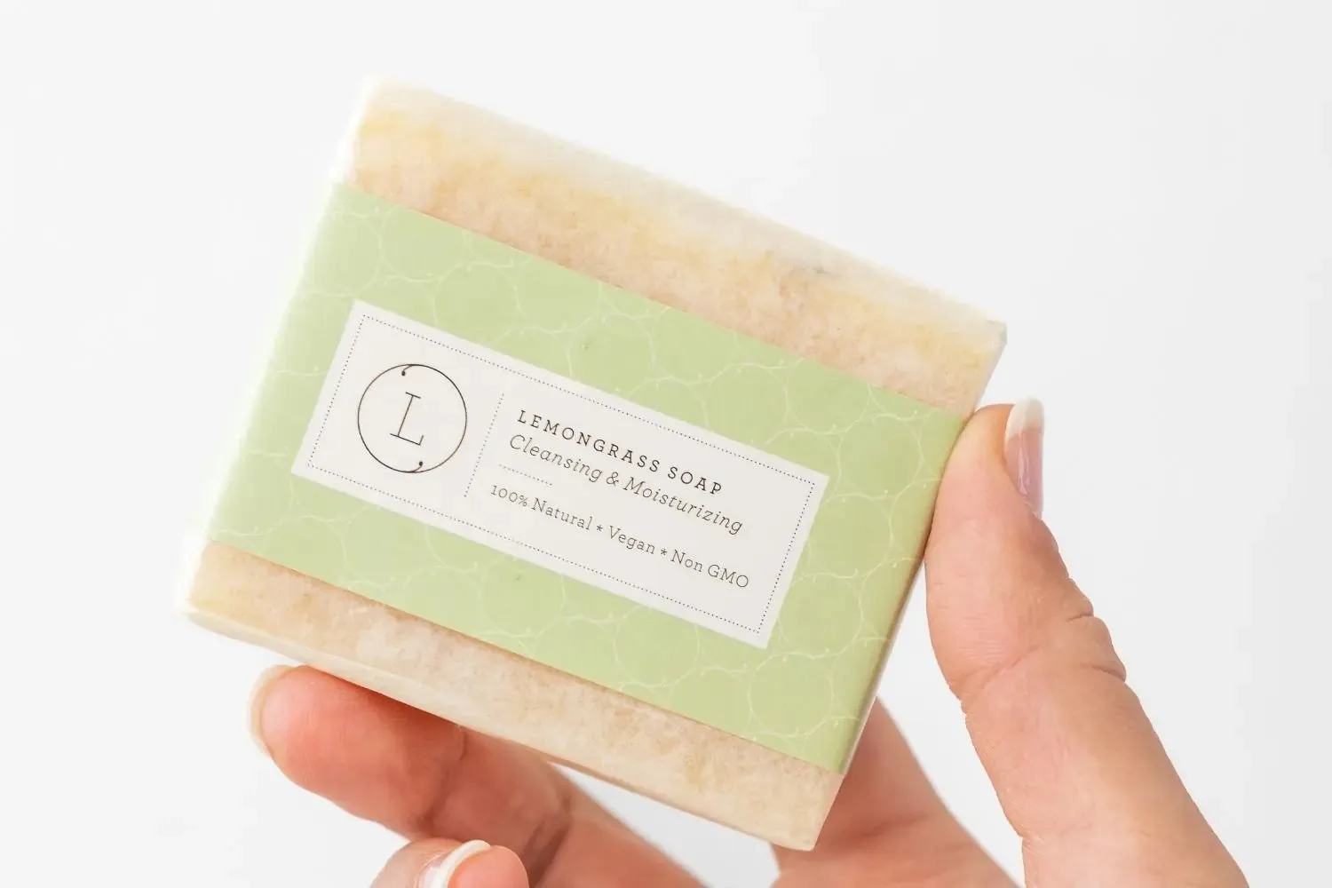 Natural Handmade Lemongrass Soap Bar