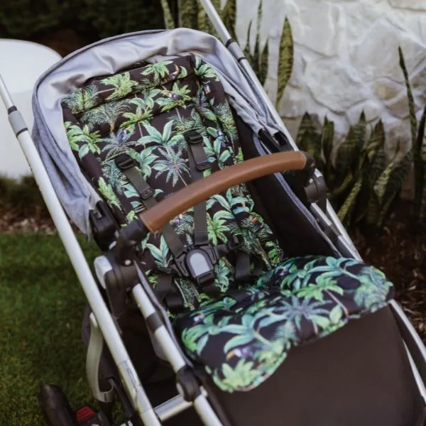 OiOi Reversible Pram Liner - Tropical