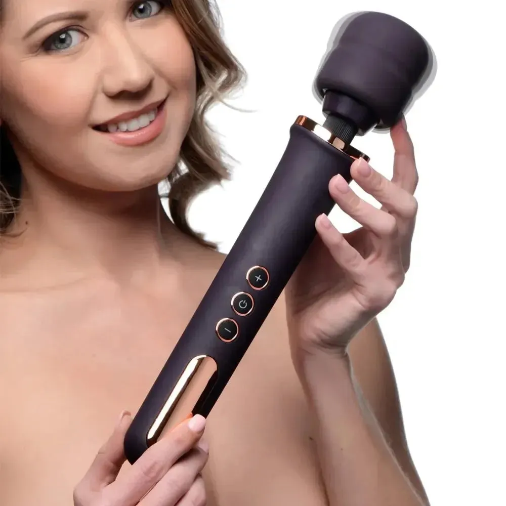 Olympia Luxury 10-Speed Ergonomic Sex Wand Vibrator Clitoral Stimulator