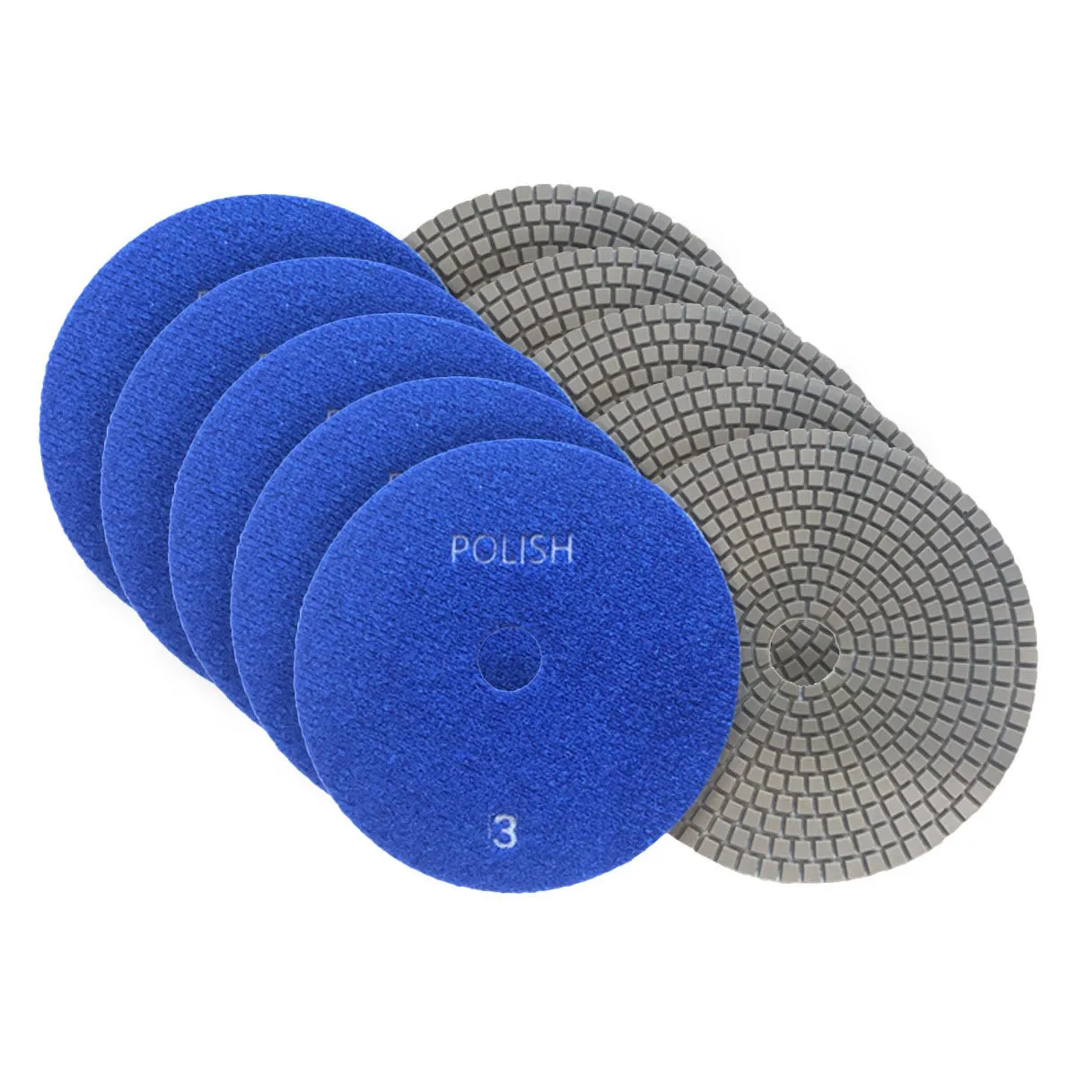 Pioneer Eclipse 5" PowerPolish™ Decorative Floor Polishing Discs - Kit of 10 Discs of the Same Grit