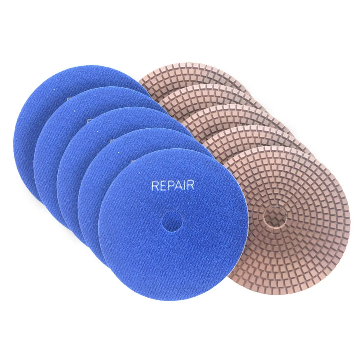 Pioneer Eclipse 5" PowerPolish™ Decorative Floor Polishing Discs - Kit of 10 Discs of the Same Grit