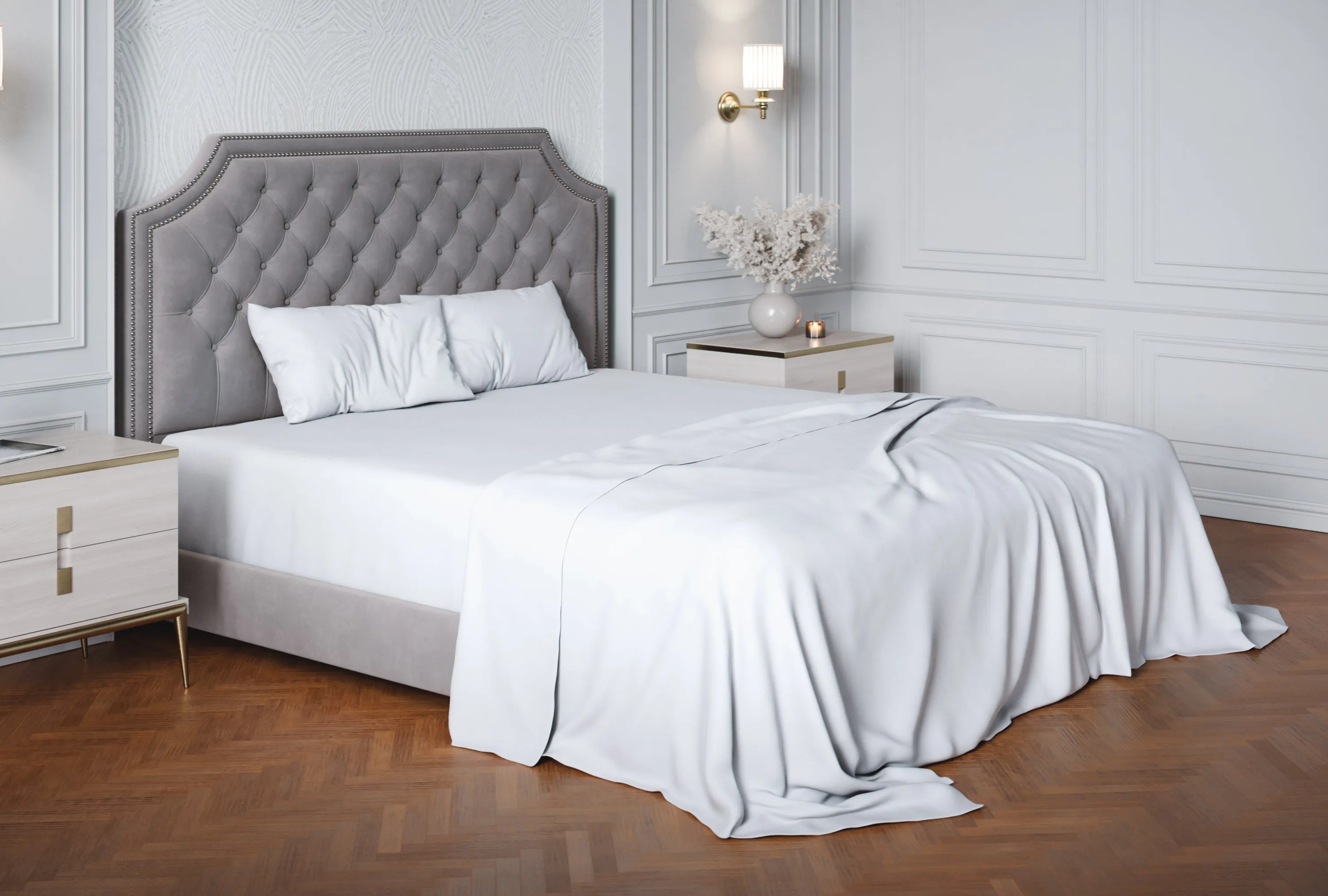 Premium Italian Crafted Sateen Sheet Set, 600-Thread-Count