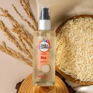 Rice Hair Oil for Nourishing Hair | No Mineral Oil, No Silicone  - 100 ml