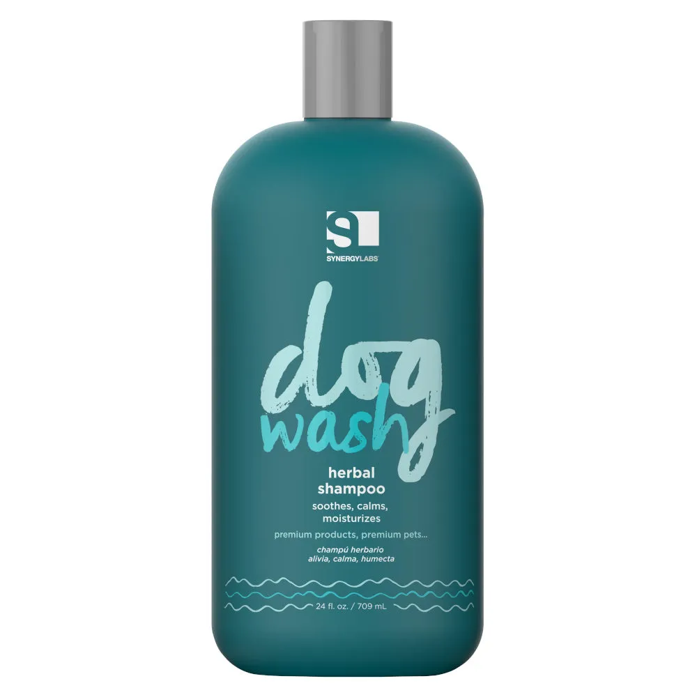 Synergy Labs Dog Wash Herbal Extract Dog Shampoo 12oz