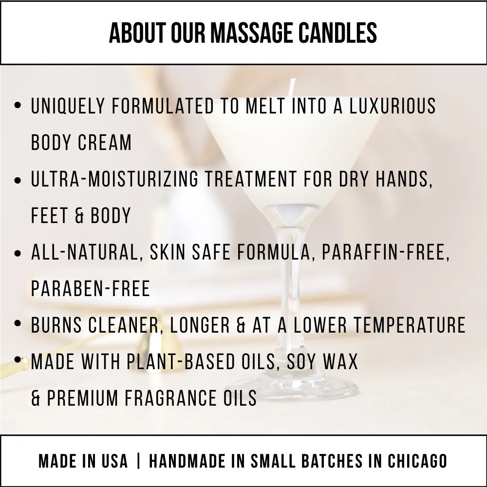 Wonder Martini Soy Massage Candle